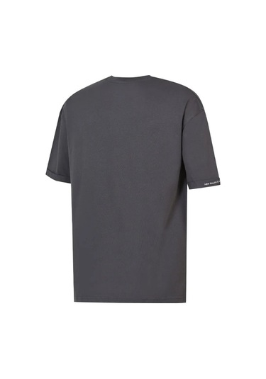 New Balance Lifestyle Unisex Gri Tişört Unt3417-gri Gri