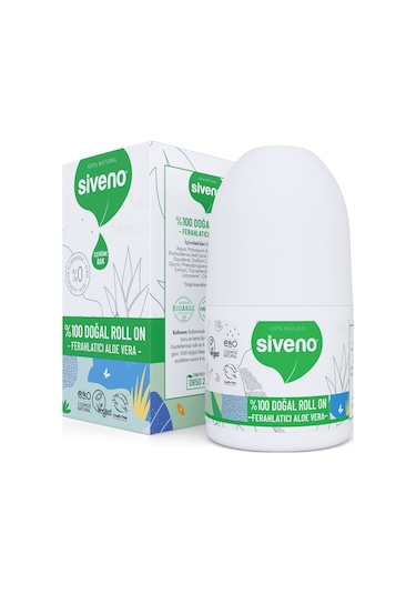 Siveno Aloe Vera İçerikli Vegan Roll-On Deodorant 50 ML