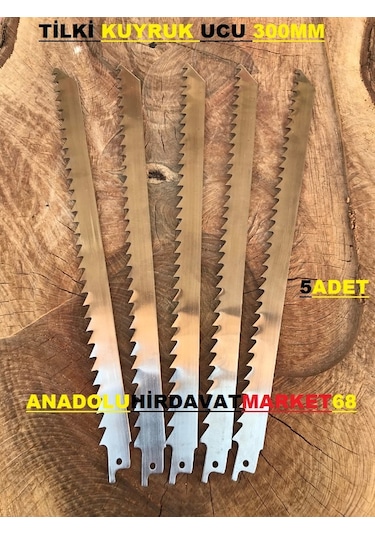 Paslanmaz Çelik Tilki Kuyruğu Ucu Kemik Kesme Testeresi 300 MM 5