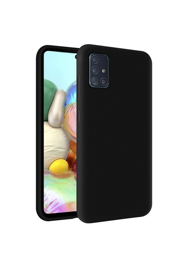 KZY İletişim Samsung M31s Kılıf Içi Kadife Soft Logosuz Lansman Silikon Kapak