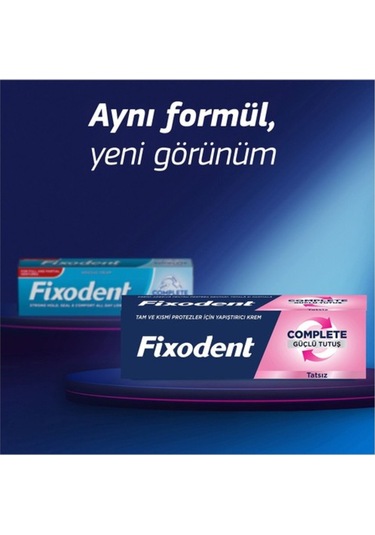 Complete Diş Protez Yapıştırıcı Tatsız 47 Gr
