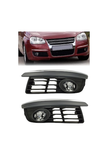 Volkswagen Jetta Sis Farı Çerçeveli Oem Tip 2005-2010 Arası