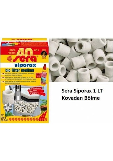 Sera Siporax 1L 290G Kutusuz Kovadan Bölme