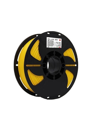 Elas Petg Plus Filament Sarı 1.75mm 1kg