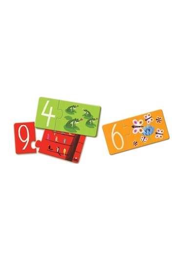 Djeco İkili Puzzle / Duo Numbers