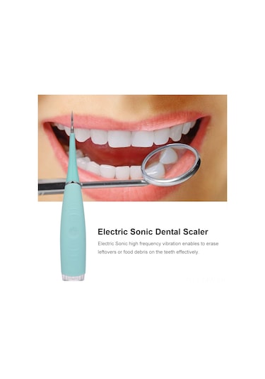 Moveevo "şarj Edilebilir Diş Temizleme Aleti - 5 Hız Ayarlı, Taş Ve Lekeleri Yok Eden Portatif Diş Bakım Cihazı Pembe "