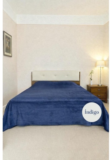 Welsoft Çift Kişilik Battaniye 200x220 Cm İndigo Indigo