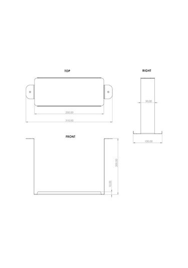 Aju Baharatlık Baharat Rafı, Mutfak Banyo Düzenleyici, Dolap Altı Monte Raf, Mutfak Rafı, Metal Raf Beyaz