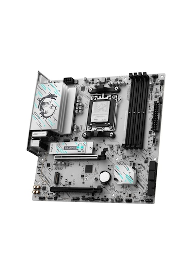 Msı B840m Gamıng Plus Wıfı6-e Ddr5 Amd B840 Am5 Soket Ddr5 Aaaa11msı0031