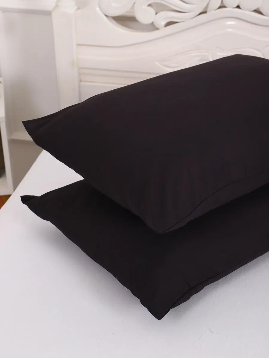 Inteteks Fermuarlı Polisi Na Yastık Kılıfı 50x70 2 Adet 287665000 Siyah