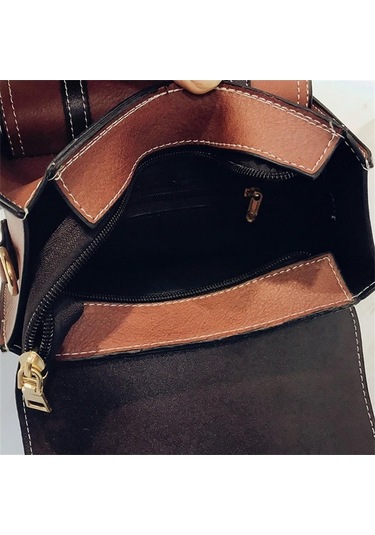 Ganzhoushop Vintage Trend Tasarım Sırt Seyahat Panelli Okul Moda Lüks Kızlar Kaliteli Kadın Kadın İçin Çantası Çantası Çantaları Çantaları Black Lj Siyah