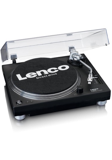 Lenco L-3809  Direct Drive Motorlu Usb Bağlantılı Plak Pikap Siyah