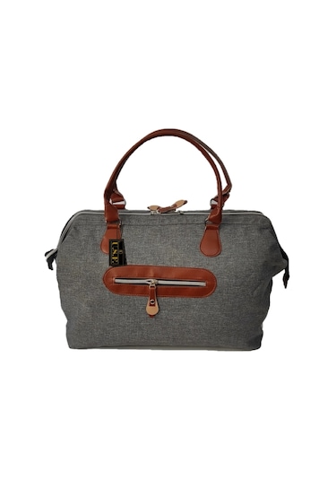 Hastane Çıkışı Anne Bebek Bakım Çantası Açık Gri