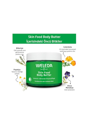 Weleda Skin Food Body Butter Organik Vücut Bakım Kremi 150 ML
