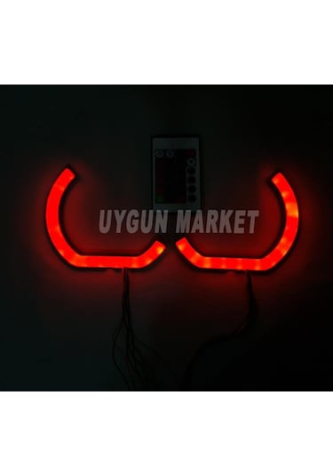 Fiat Egea L Tipi Rgb Angel Halka 4 Adet, 16 Renkli, Far İçi Halka