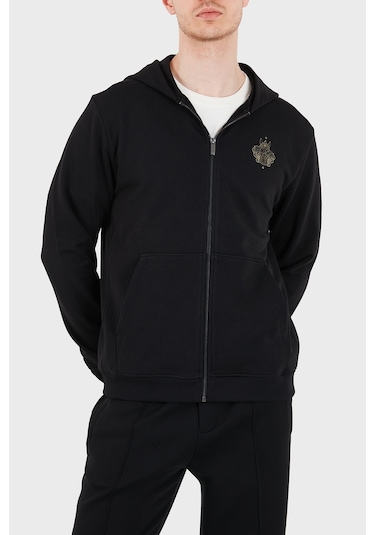 Boss Erkek Sweat 50556427 001 Siyah Siyah
