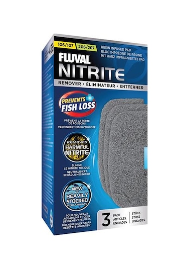 Fluval 107207 için Nitrite Remover 3 Lü Paket