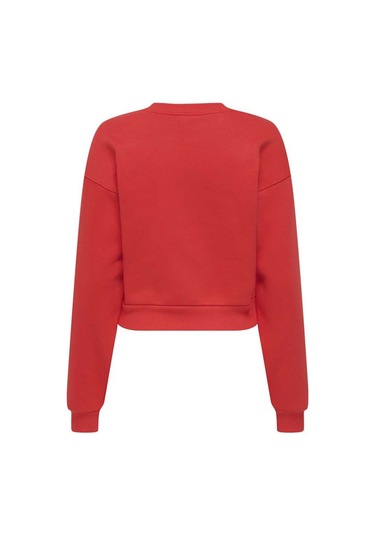 Only Bayan Sweat 15358296 Kırmızı Kırmızı
