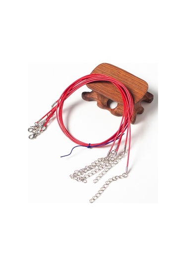 100 Adet Kristal Kolye Kolye Halat Takı Kordon Kırmızı Çok Renkli