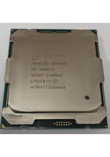 Intel Xeon 14 Core Cpu E5-2680v4 2.4ghz 35mb Smart Cache 9.6 Gt/s Qpi Tdp 120w