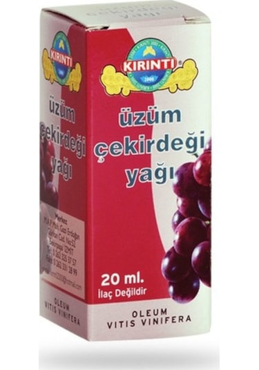 Kırıntı Üzüm Çekirdeği Yağı 20 ML