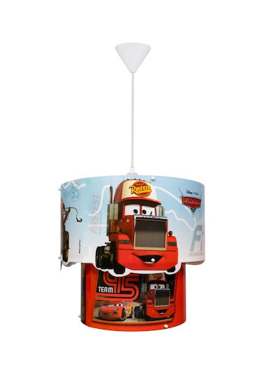 Ykc Şimşek Mcqeen Cars Çocuk Odası 3D Sihirli Tavan Sarkıt-Lisans