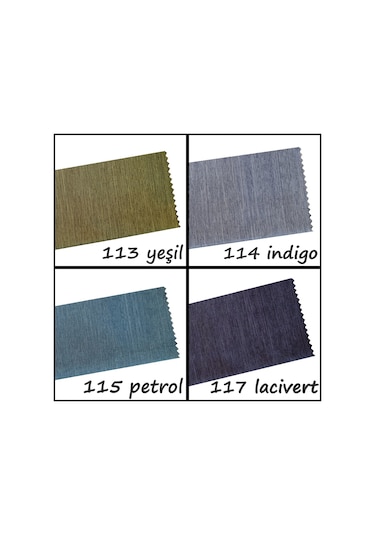 Katlamalı Perde Lüks Keten Blackout, Karartma