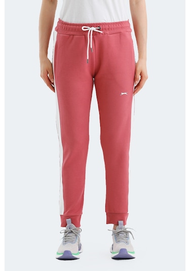 Slazenger Veva 2 Li Set Kadın Eşofman Altı Siyah - Gül