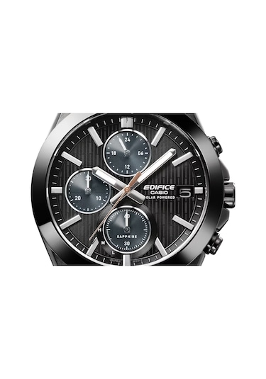 Casio Efs-s650dc-1adf Güneş li Kronograf Erkek Kol Saati Siyah