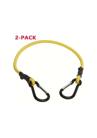 Willowhaven 2 Adet Ağır Hizmet Karabinalı Vinil Metal Bağ Kurmalı Çekme Lastiği 122 Lb