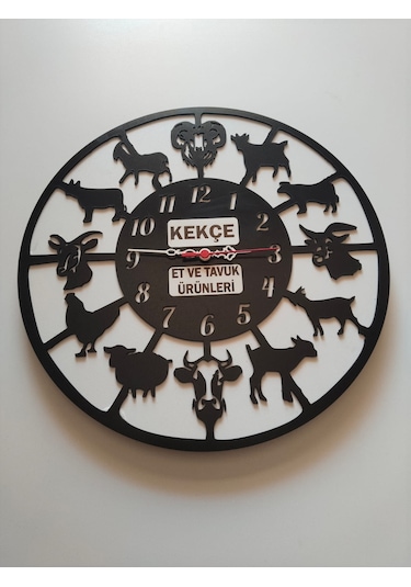 Kasap Temalı İş Yerine Özel Kişiye Özel İsim Yazılı Duvar S.