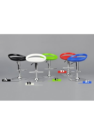 Skycity 1/6 Ölçekli Dönen Bar Tabureti - 30 Cm Figürlere Uygun Plastik Ve Alyuminyum Mobilya Beyaz