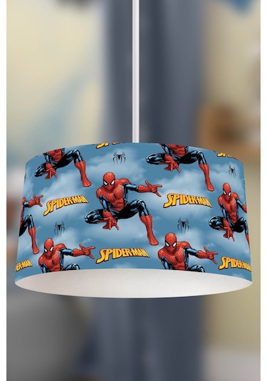 Örümcek Adam Çocuk Odası Sarkıt Avize