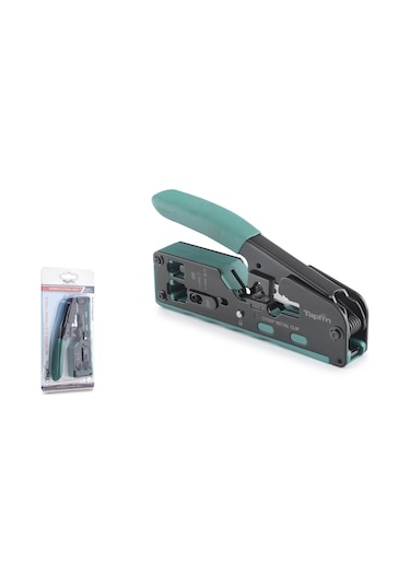 Ez Rj45 Network Sıkma Pensesi Cat6 Cat7 Yeşil Kırmızı Tk812