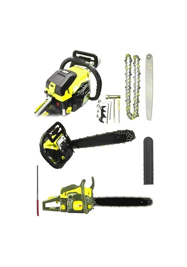 Waltmann Ekstra Güçlü 52cc 2.9 Hp 8000 Rpm Benzinli Testere Sarı