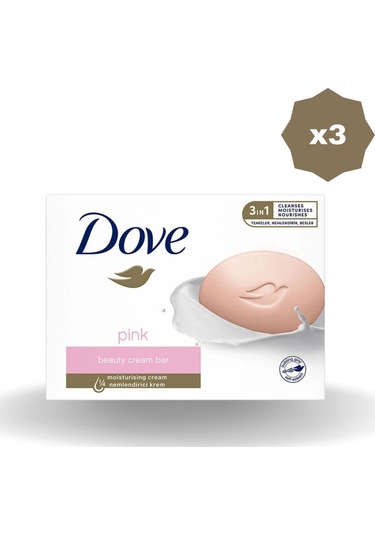 Dove Pink Sabun 90 G 3 Adet