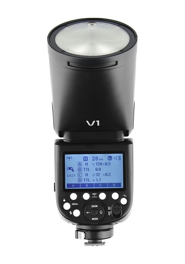 Godox V1C Canon Uyumlu Yuvarlak Kafa Flaş