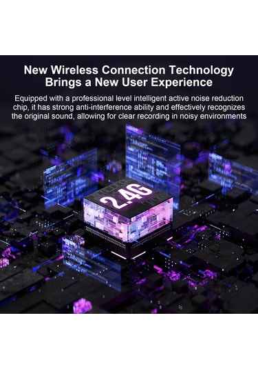 Wezone K60 Kablosuz Kragı Mikrofonu, Şarj Kutusu İle, Canlı Yayın Ve Telefon Kaydı İçin, Type-c + İos Adaptörü, 1 Alıcı 1 Verici