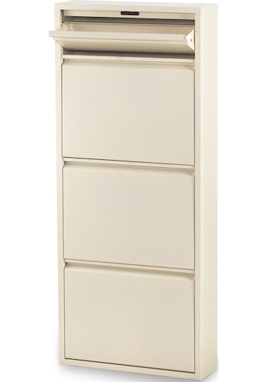 Kaser Metal 3'Lü Ekstra Metal Ayakkabılık (548177758) Krem