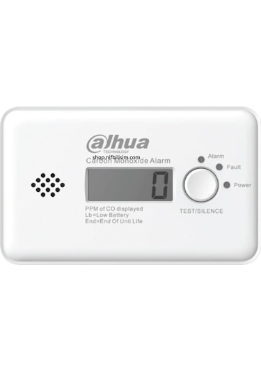 Dahua Hy-gc21b-w2 868mhz Kablosuz Karbonmonoksit Dedektörü Dahili Co Sensörü