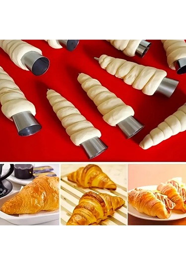 6'lı Korne Kalıbı Paslanmaz Çelik Tarif Edildiği Gibi