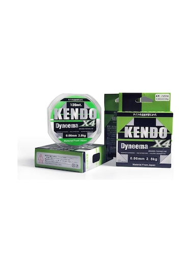 Yeni Kendo Dyneema 4 Örgü 0,16Mm 250Mt Ip Misina