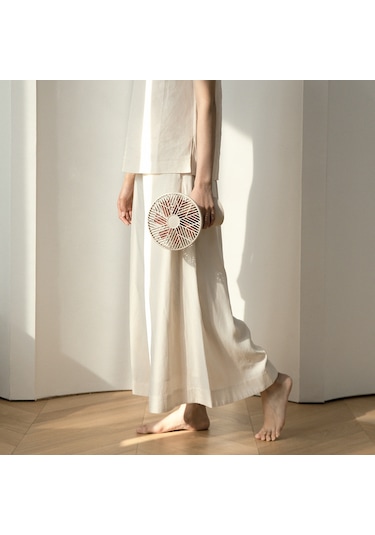 Sothıng Forest Masaüstü Vantilatör Usb Şarj Edilebilir Sessiz Soğutma Fanı 3 Rüzgar Hızı - Beyaz Beyaz