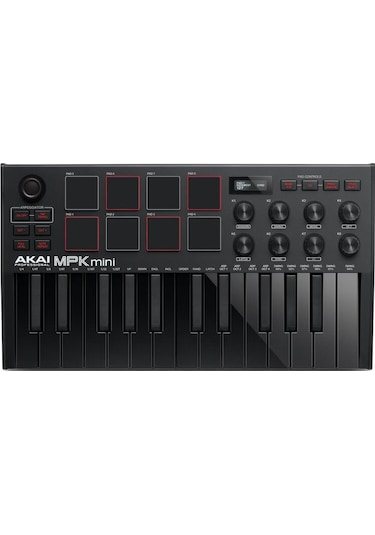 Akai Mpkmını 3 Black Midi Klavye