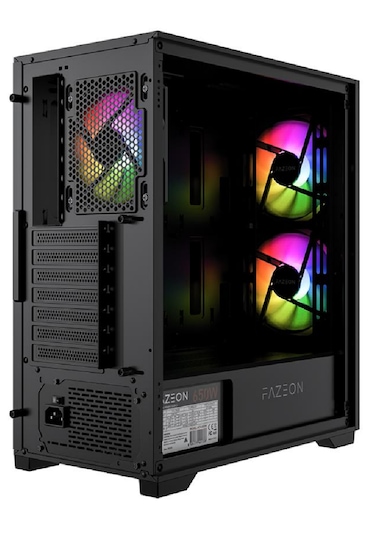 Fazeon F16 650w 80plus Bronze Mesh 2x140mm&1x120mm Argb Fanlı Atx Siyah Bilgisayar Kasası