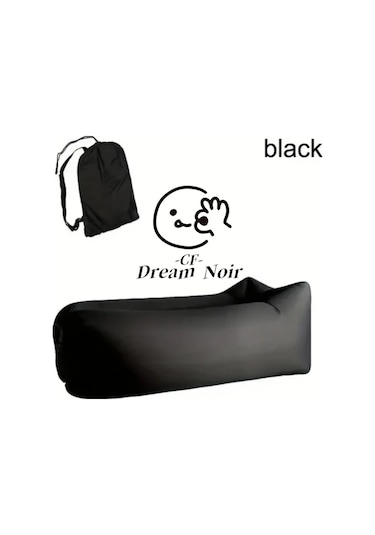 Elmpaly Portakal Renk Hızlı Şişen Kamp Sandalye Şilte Hafif Taşınabilir Turuncu