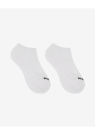 Skechers 6'lı Unisex Yarım Taban Destekli No Show Çorap Unisex Beyaz Çorap S118209-100 Beyaz