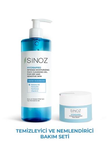 Sinoz Hydrapro Temizleyici Ve Nemlendirici 2 Li Bakım Seti