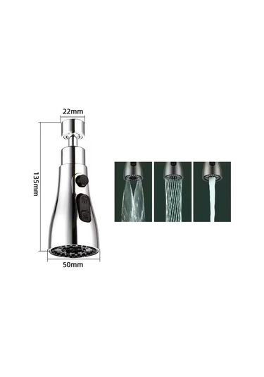 Mutfak Eşyaları Mutfak Mikseri Musluk Başlığı Mutfak Musluğu 360 Derece 1 Adet/sva Diğer