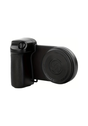 Xuweiwei Siyah Doldurucu Isik Aynali Kamera Tutacagi 360 Derece Ayarlanabilir Manyetik Telefon Standi Siyah-